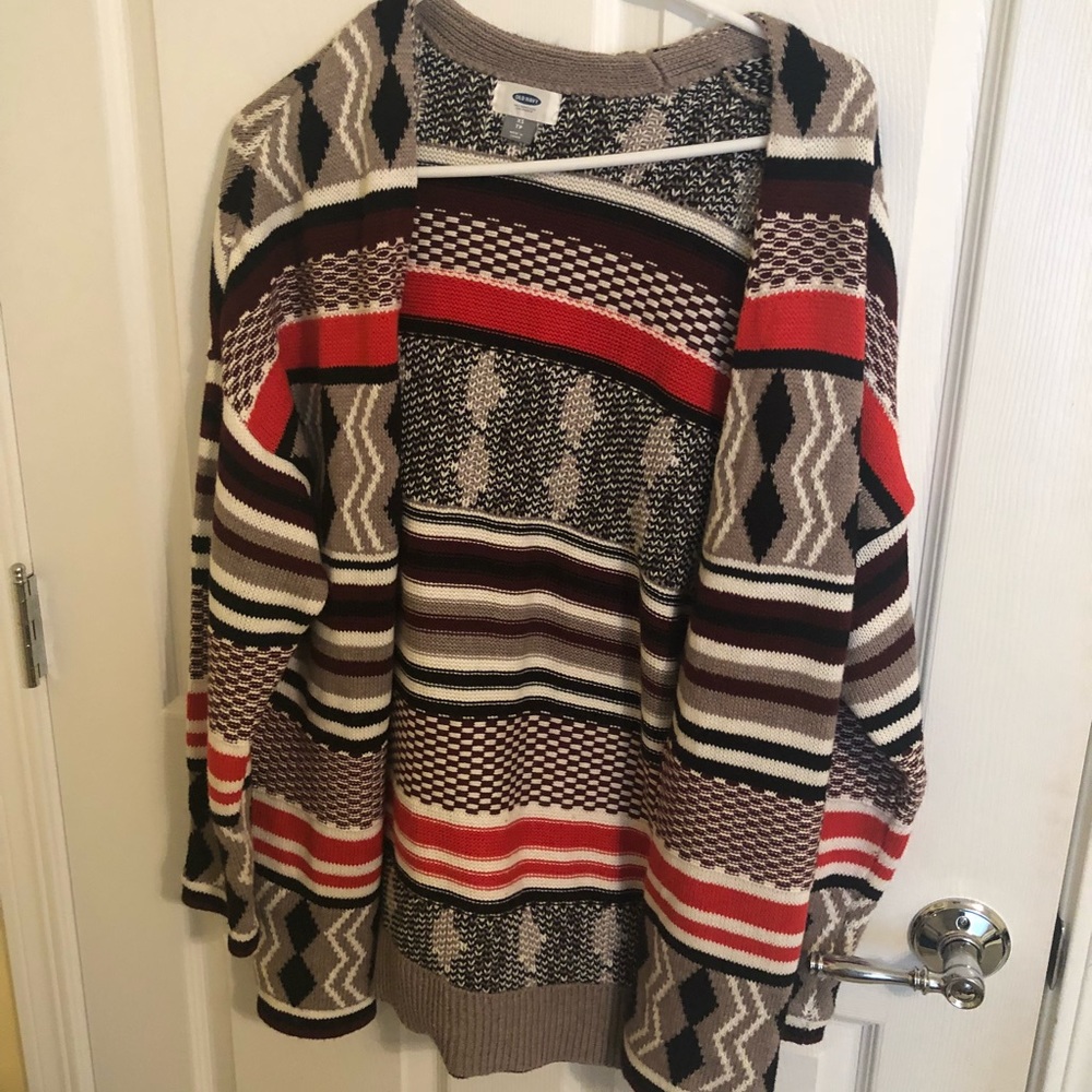 Old Navy tribal cardigan